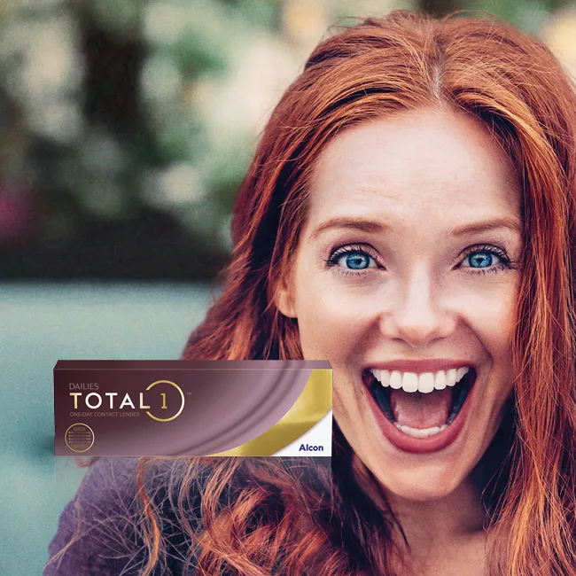 Opplev forskjellen med Dailies Totalt1 kontaktlinser